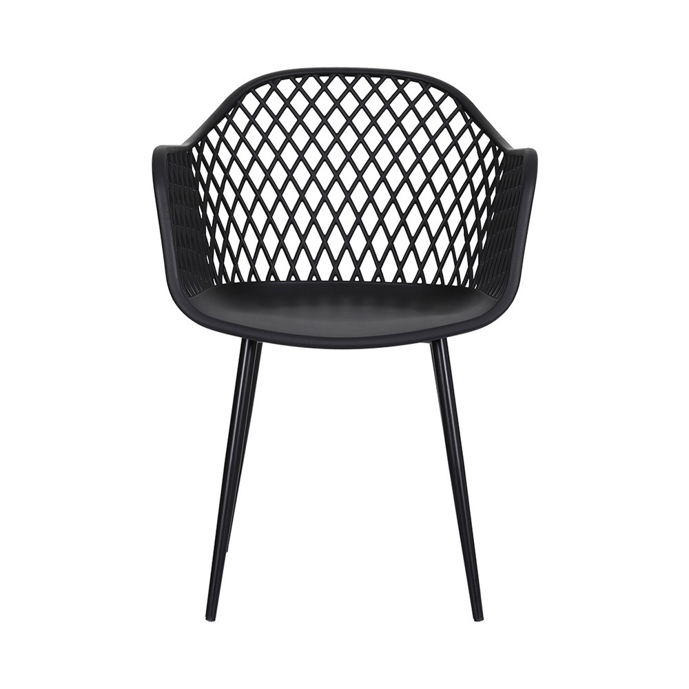 Gardeon 4PC PP Dining Chairs Ventilated Backrest view 3