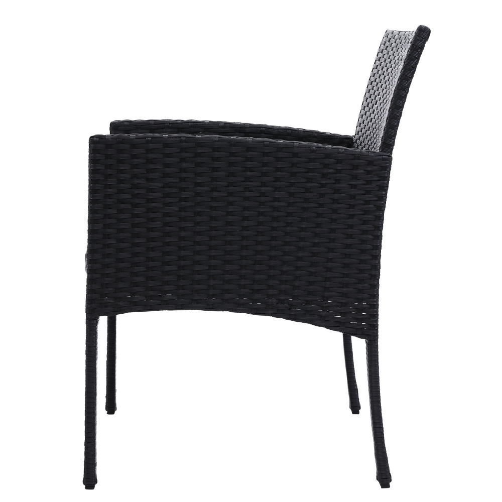 Gardeon 2 Piece XL Rattan Dining Chairs Ezra view 4