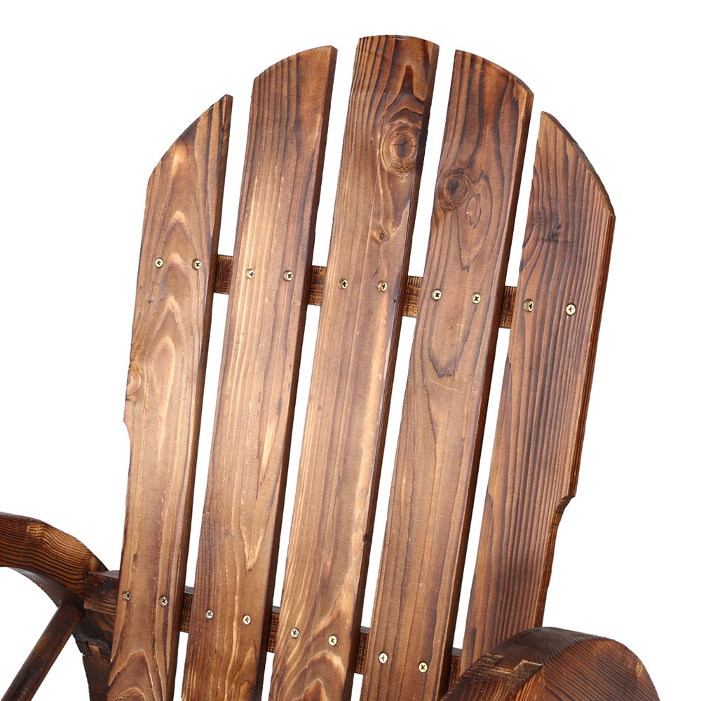 Gardeon Wooden Wagon Chair Single Seat Outdoor view 5