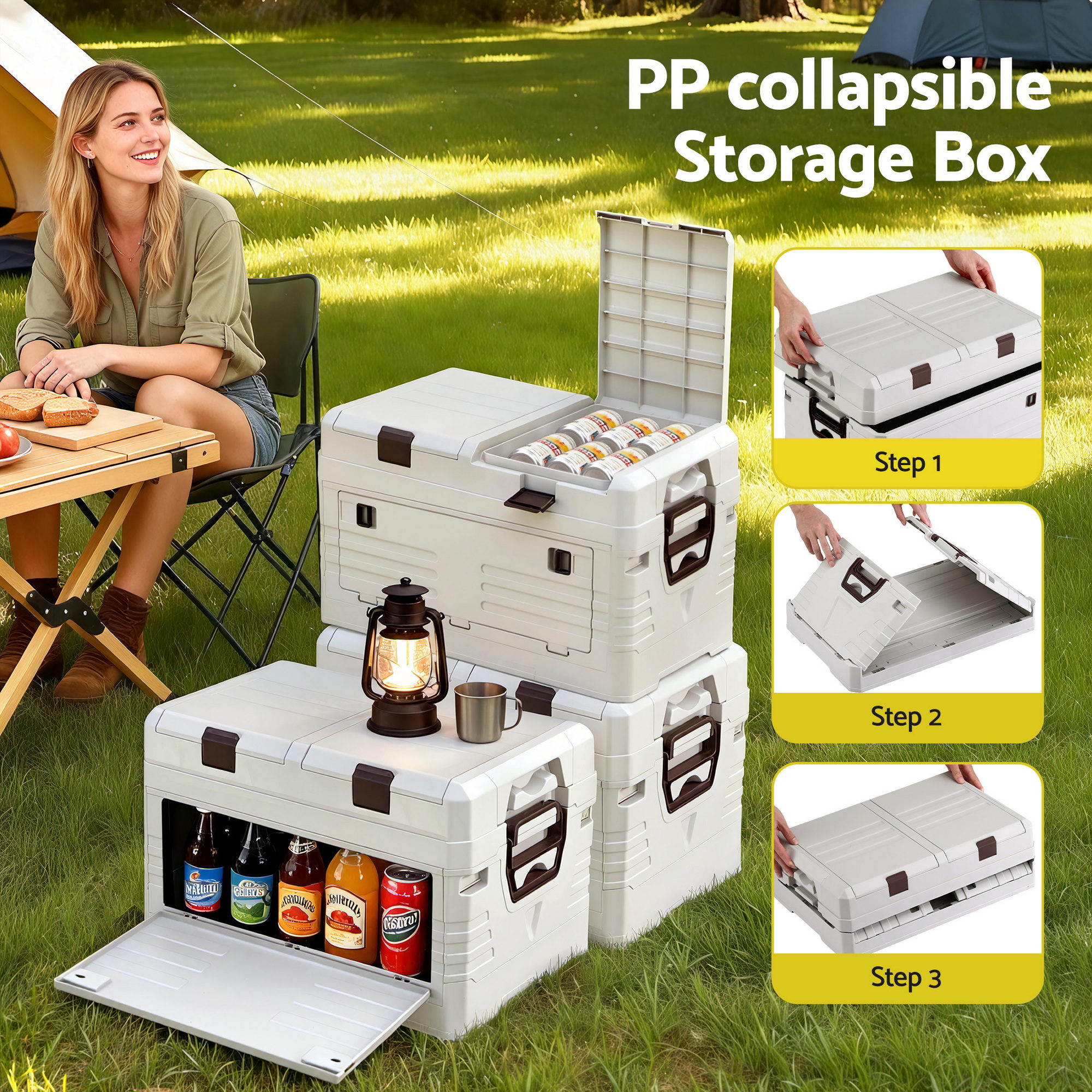 Gardeon Foldable Collapsible Storage Box Organizer view 4