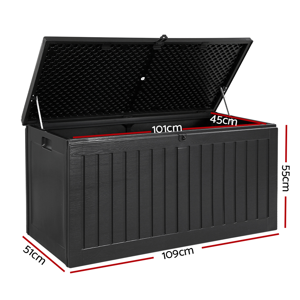 Gardeon Lockable Outdoor Storage Box Multiple Sizes view 2