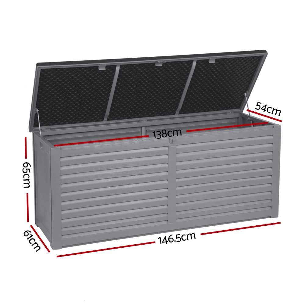 Gardeon Lockable Outdoor Storage Box Container view 2
