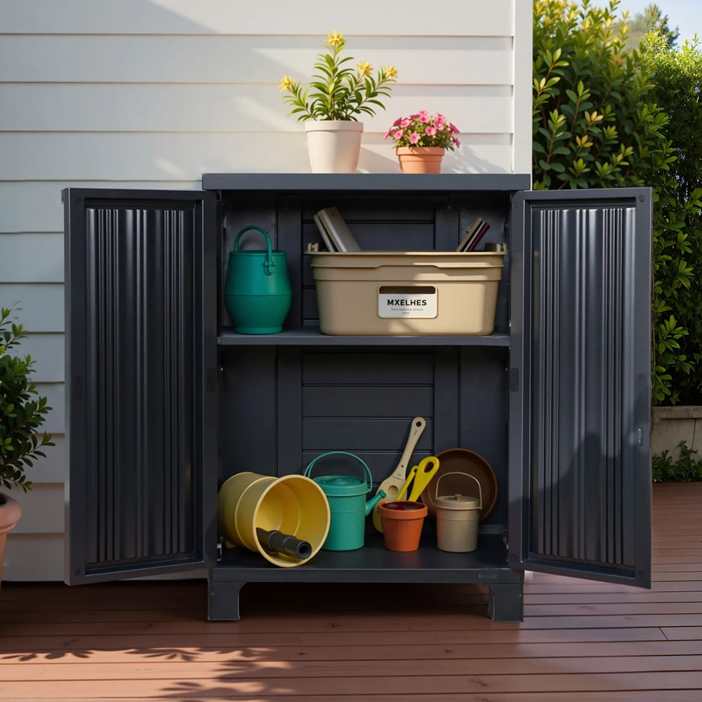 Gardeon Lockable Storage Cabinet Adjustable Shelves