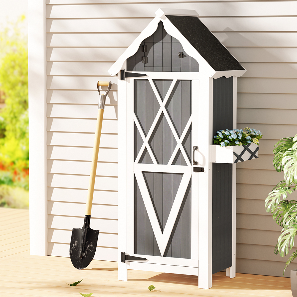 Gardeon Wooden Storage Cabinet Cottage Design