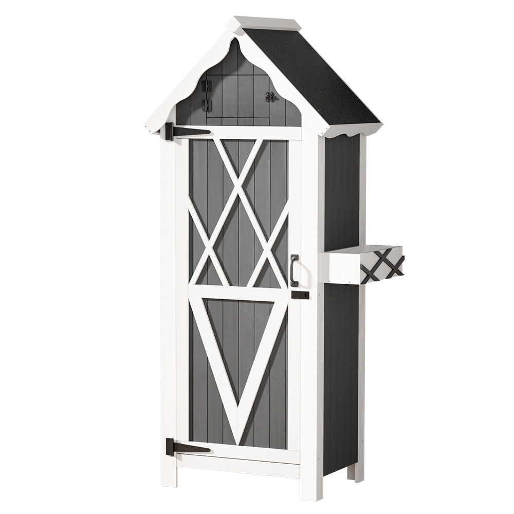 Gardeon Wooden Storage Cabinet Cottage Design view 3