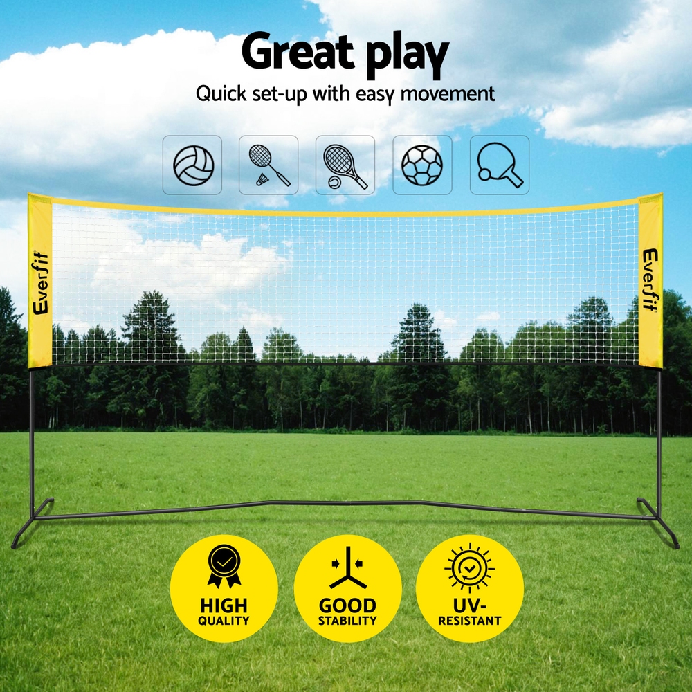 Everfit 10ft Portable Multi-Sport Net for Backyard Games view 4