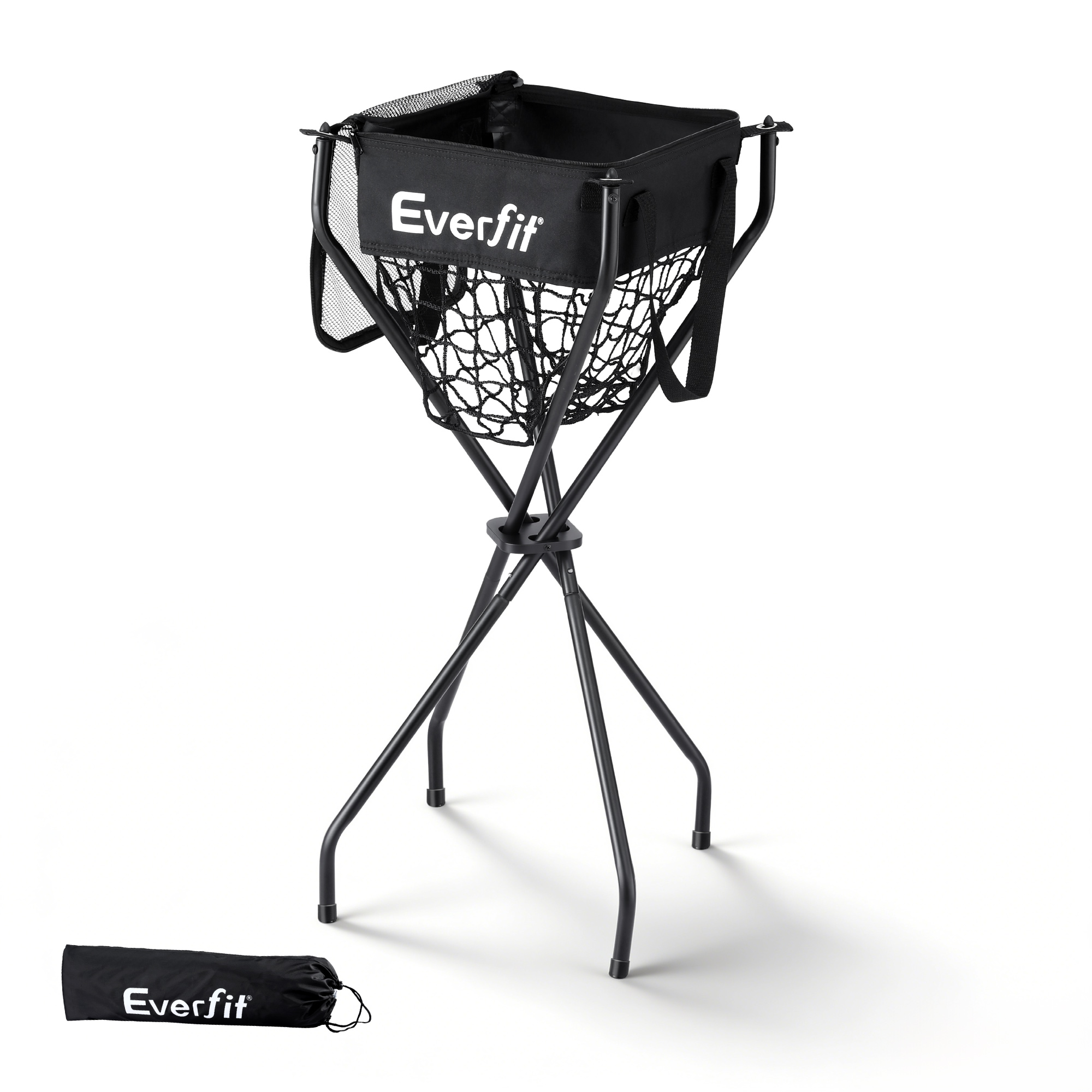 Everfit Portable Ball Cart, Foldable Multi-Sport Caddy