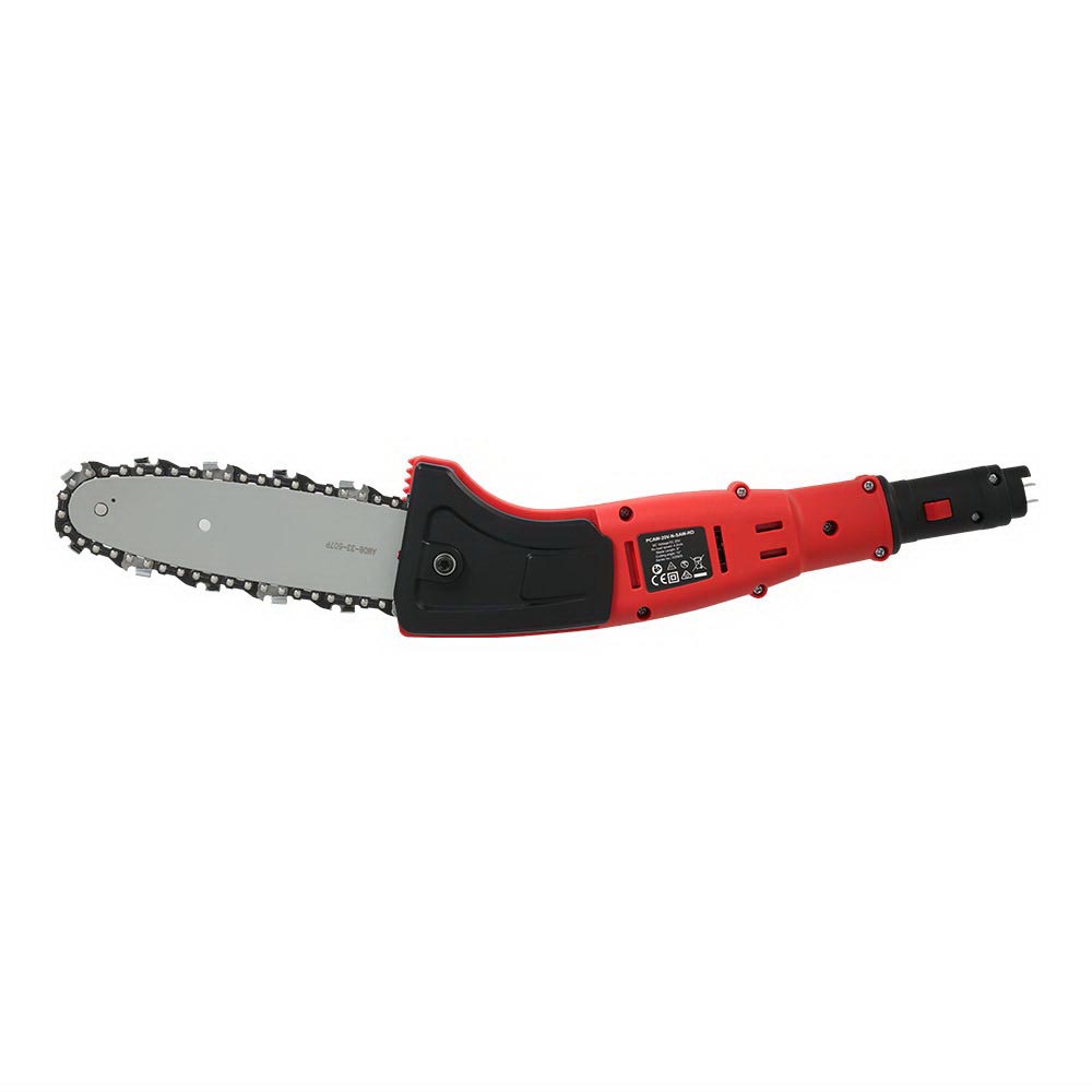 Giantz Cordless Pole Chain Saw 20V 8 Inch Pruner, Red view 3