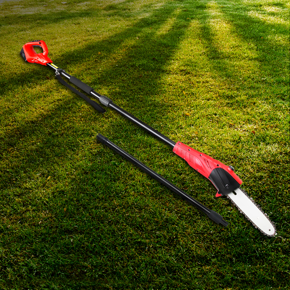 Giantz 20V Cordless Pole Chain Saw 8 Inch, 2.7m Reach