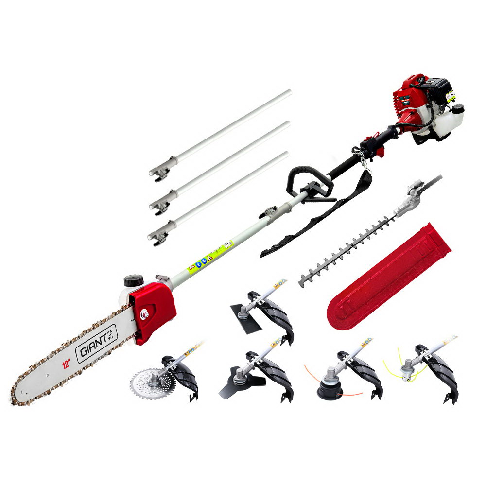 Giantz Pole Chainsaw 7 in 1 Multi Tool 12 Inch Bar