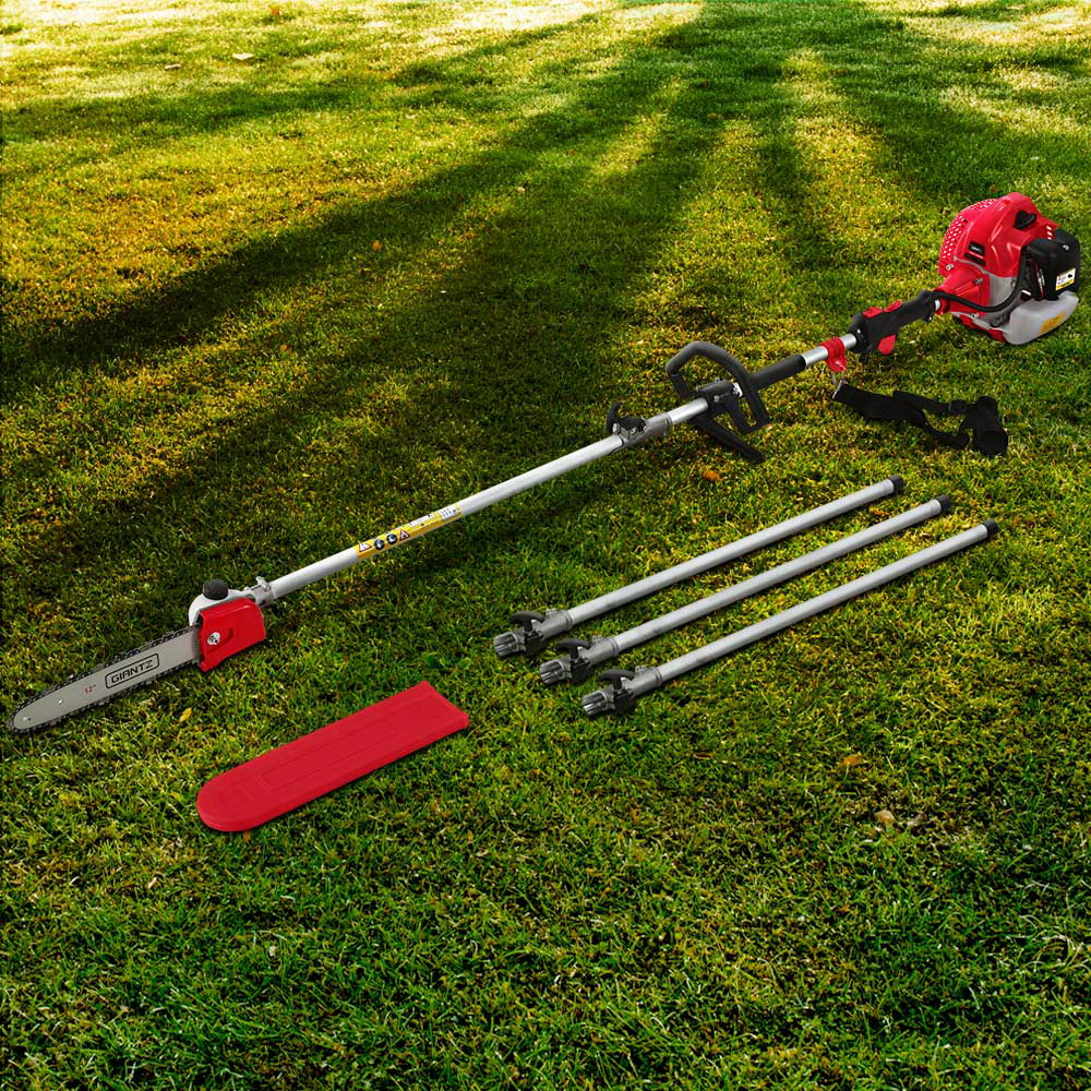 Giantz 65CC Pole Chainsaw 12in Bar 5.6m Long Reach