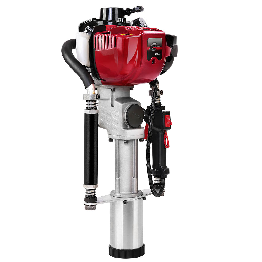 Giantz 38CC 4 Stroke Petrol Post Driver, Red or Black view 3