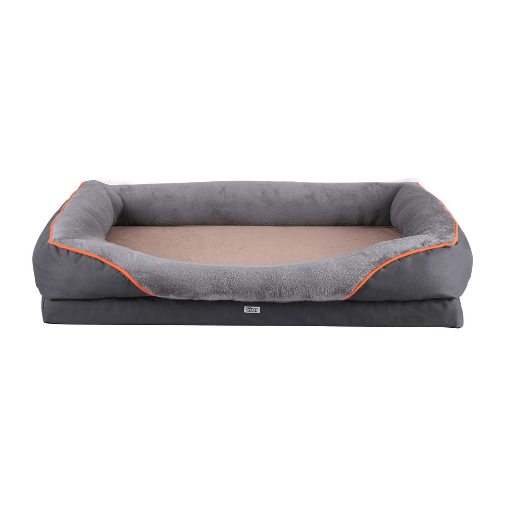 i.Pet Orthopedic Pet Bed Plush Fleece Cushion XL view 3