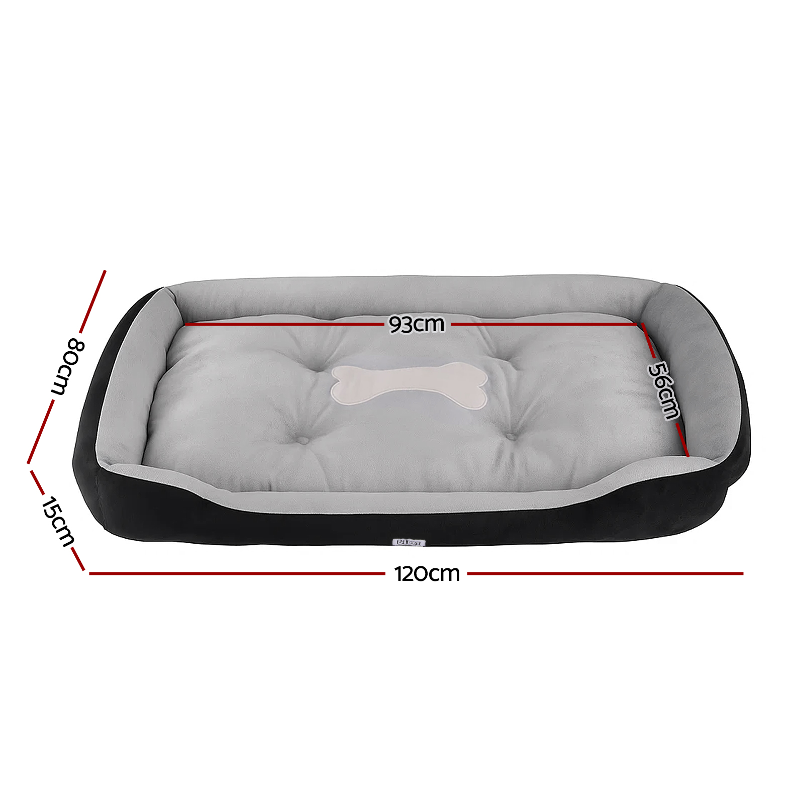 i.Pet Extra Large Pet Bed Soft Cotton Cushion Washable view 2