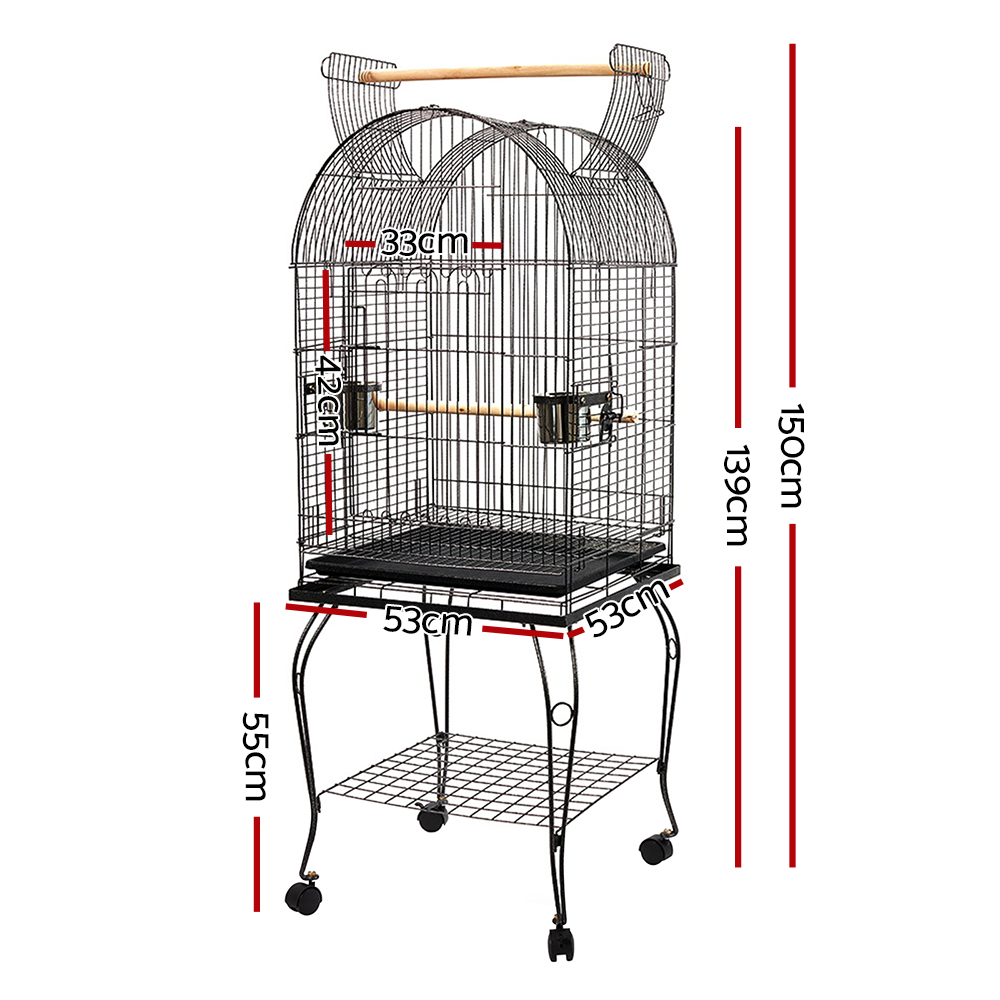 i.Pet Bird Cage 150cm Large Aviary Dome view 2