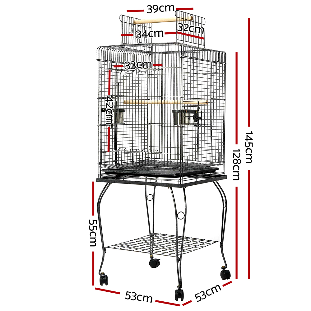 i.Pet Bird Cage 145cm Large Aviary view 2