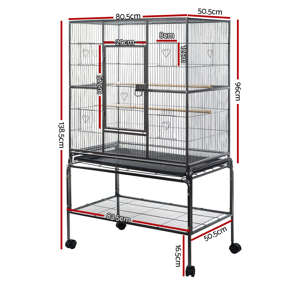 i.Pet Bird Cage 138cm Large Aviary view 2