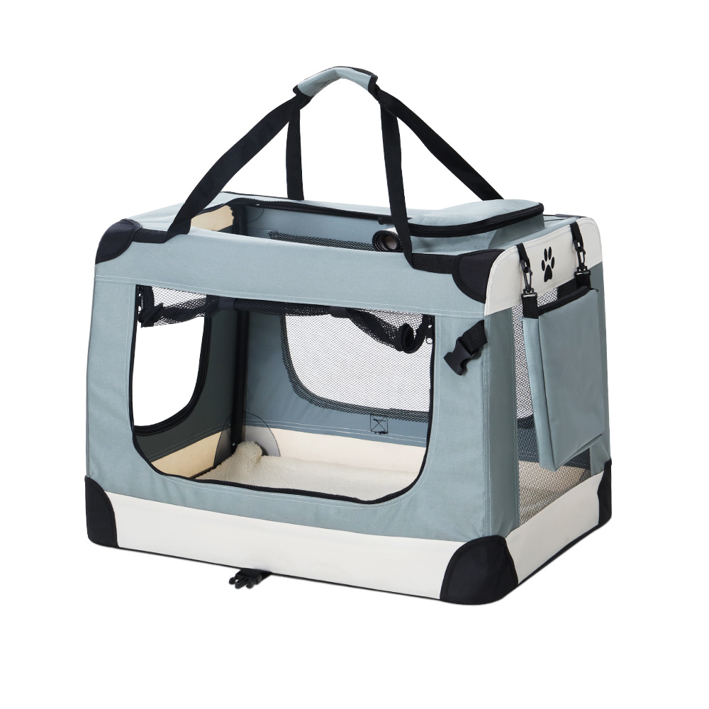 i.Pet Soft Pet Carrier Crate Foldable Travel