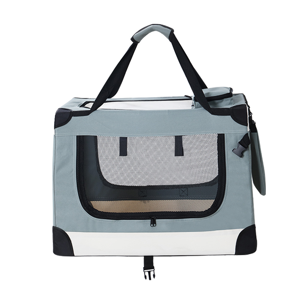 i.Pet Soft Pet Carrier Crate Foldable Travel view 3