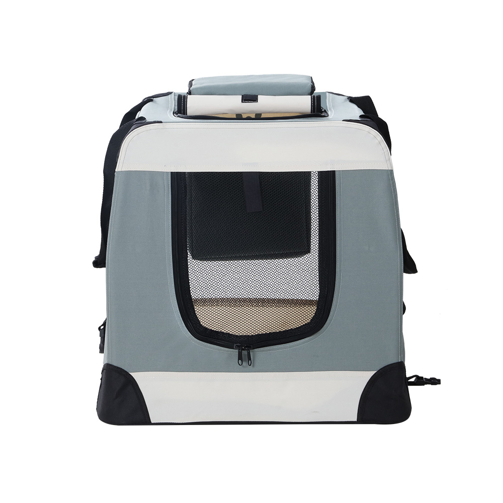 i.Pet Soft Pet Carrier Crate Foldable Travel view 4