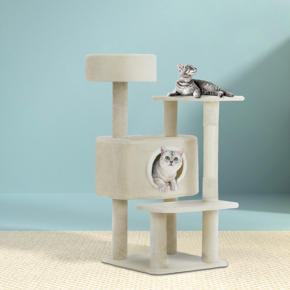 i.Pet Cat Tree 90cm Small with Bed Cubicle & Platforms