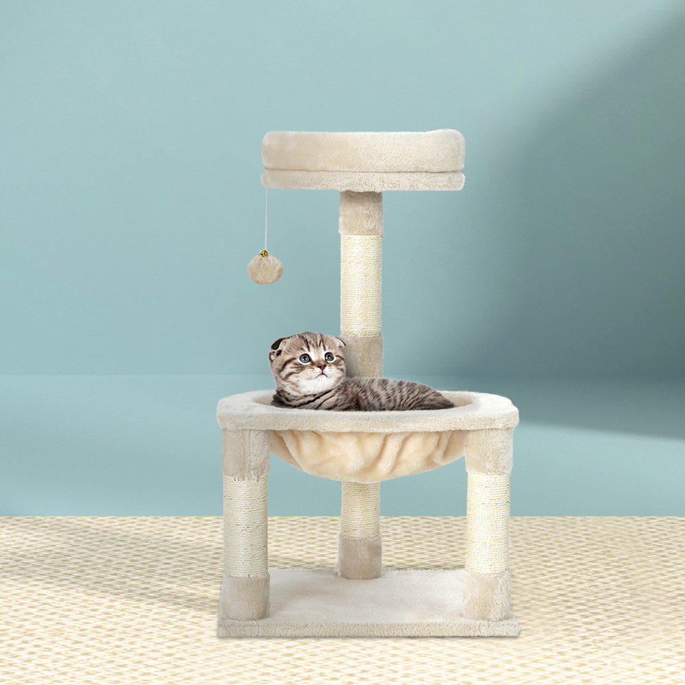 i.Pet Cat Tree 69cm Small with Hammock & Activity Ball