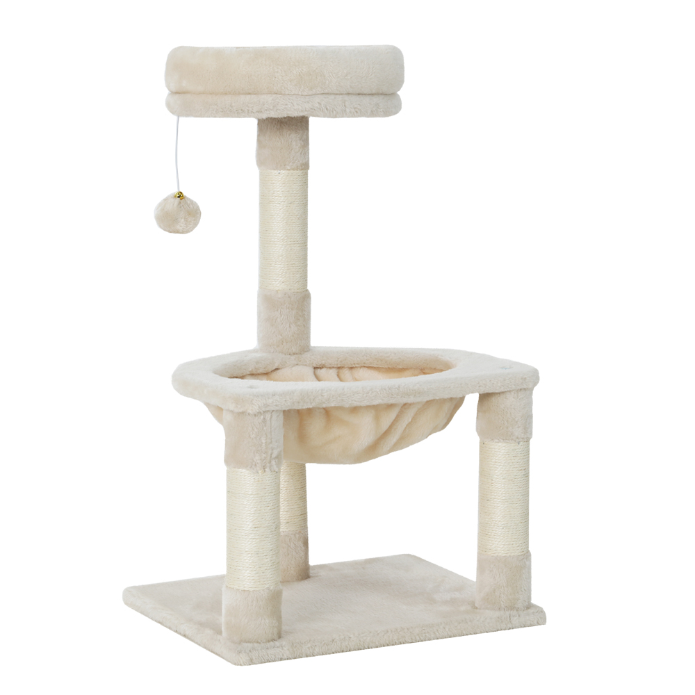 i.Pet Cat Tree 69cm Small with Hammock & Activity Ball view 3
