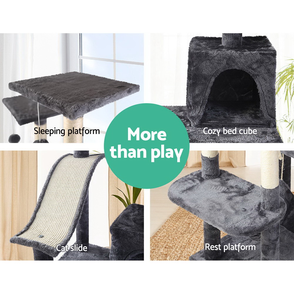 i.Pet Cat Tree 171cm with Hammock & Sleeping Cradle view 5