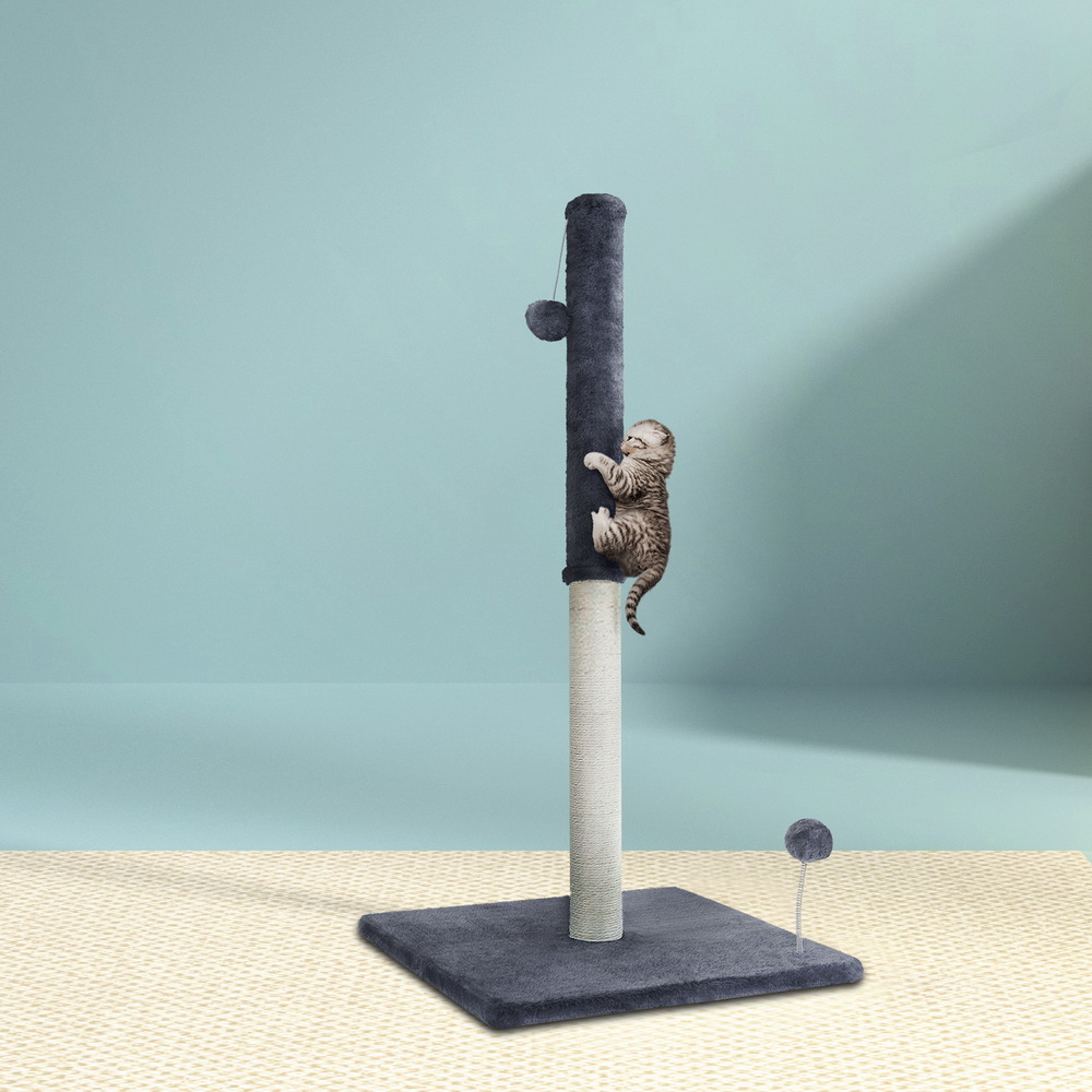 i.Pet Cat Tree 105cm Scratching Post Hanging Toys