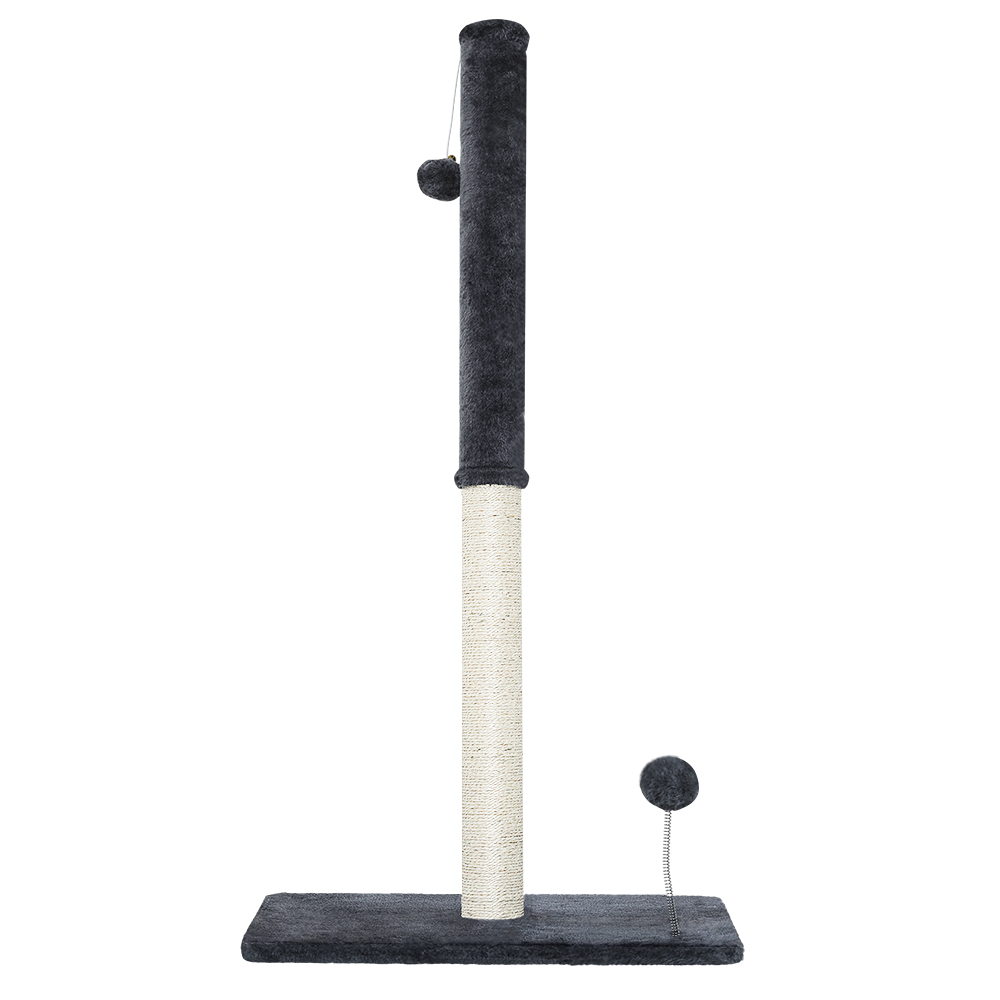 i.Pet Cat Tree 105cm Scratching Post Hanging Toys view 3