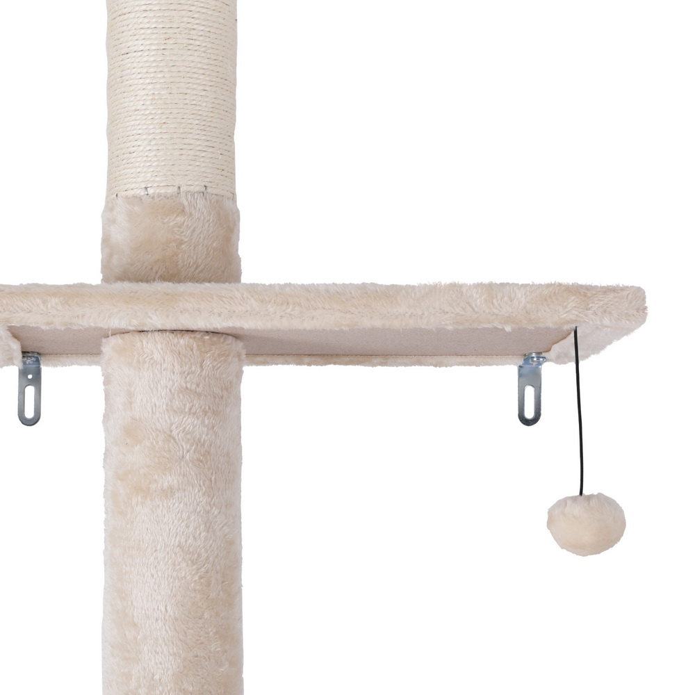 i.Pet Cat Tree 290cm Floor to Ceiling Tower view 3