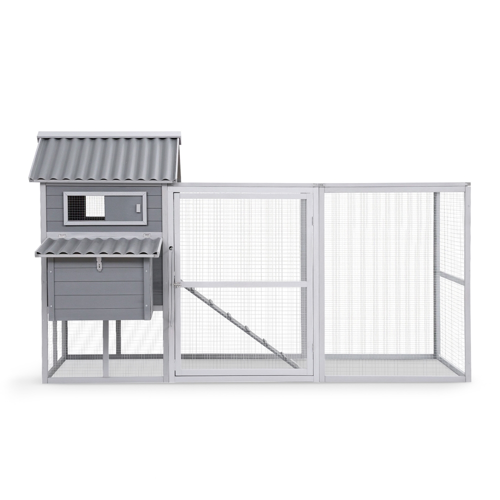 i.Pet Rabbit Hutch Extra Large Wooden Coop with Hatching Box view 3