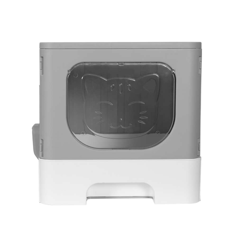 i.Pet Foldable Enclosed Cat Litter Box view 3