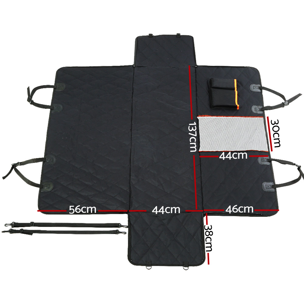 i.Pet Waterproof Pet Car Seat Cover Non-Slip Hammock view 2