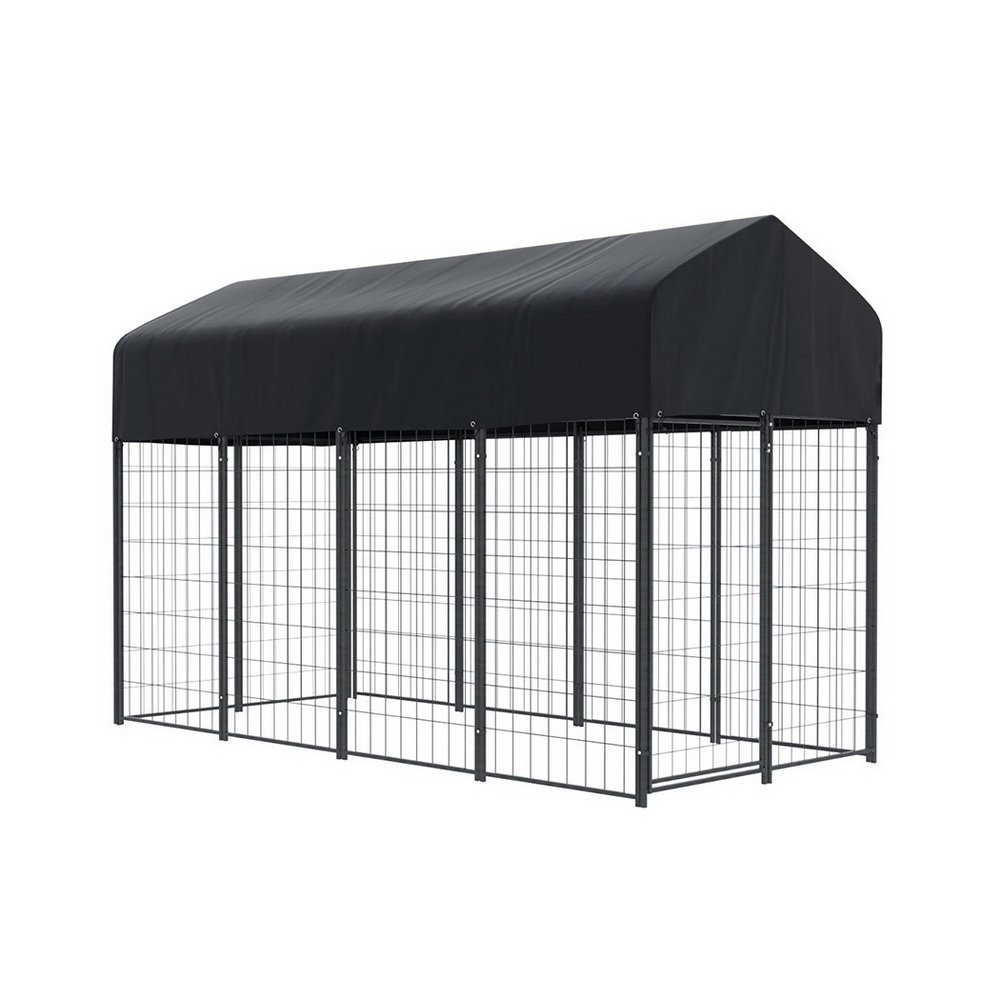 i.Pet Extra Large Dog Kennel Metal Outdoor Playpen