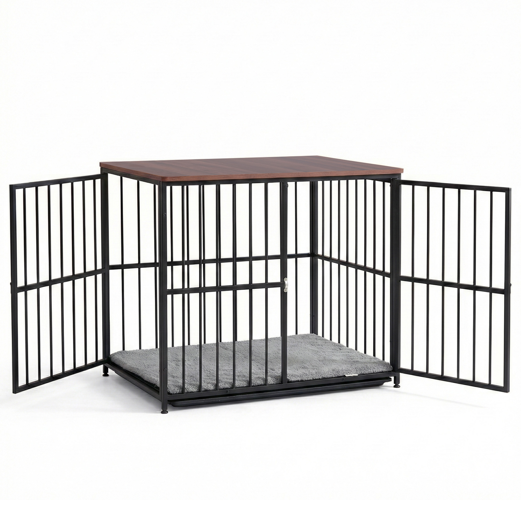 i.Pet Large Dog Crate Furniture 93cm Wooden Side Table view 4