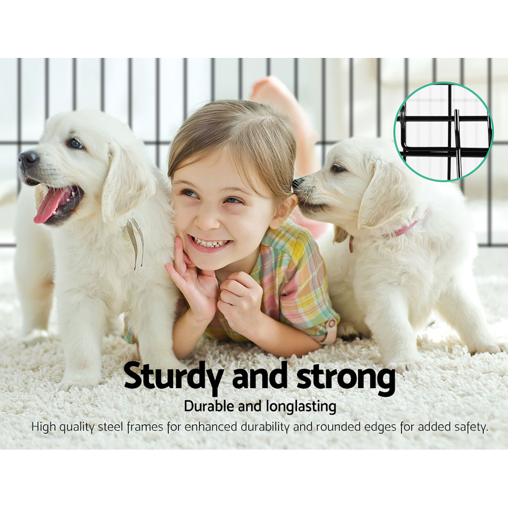 i.Pet 2-Pack 8-Panel Dog Playpen Fence Enclosure view 3