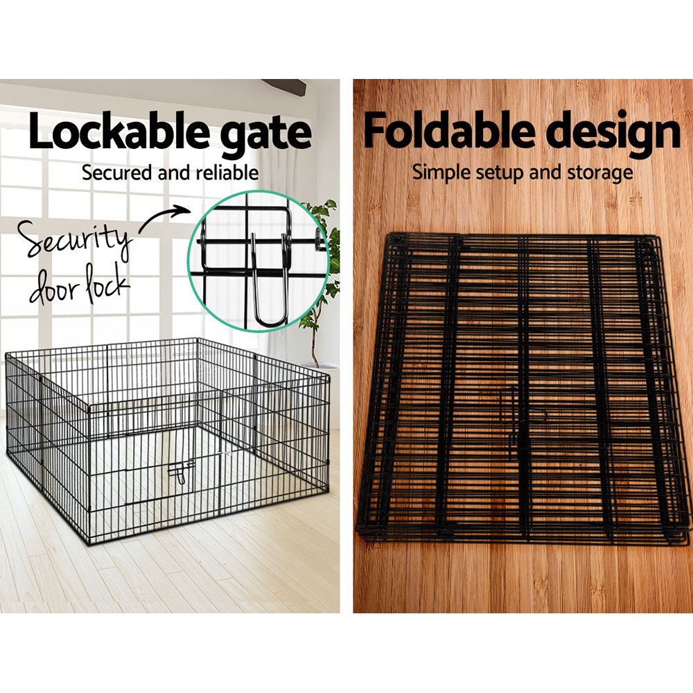 i.Pet 2-Pack 8-Panel Dog Playpen Fence Enclosure view 5