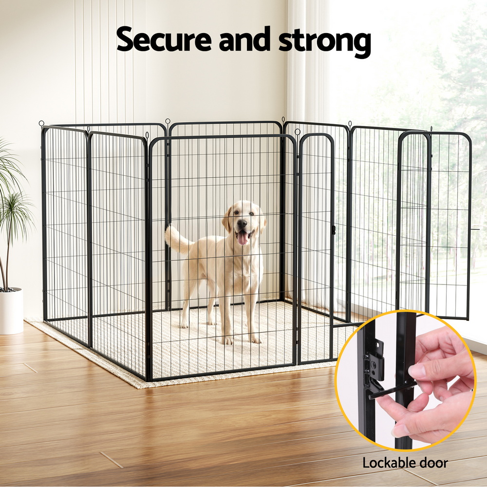 i.Pet 8 Panel Dog Playpen 48-Inch Foldable view 5