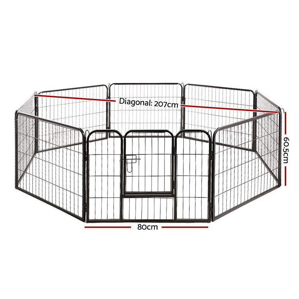 i.Pet 8-Panel Dog Playpen Exercise Cage Enclosure view 2
