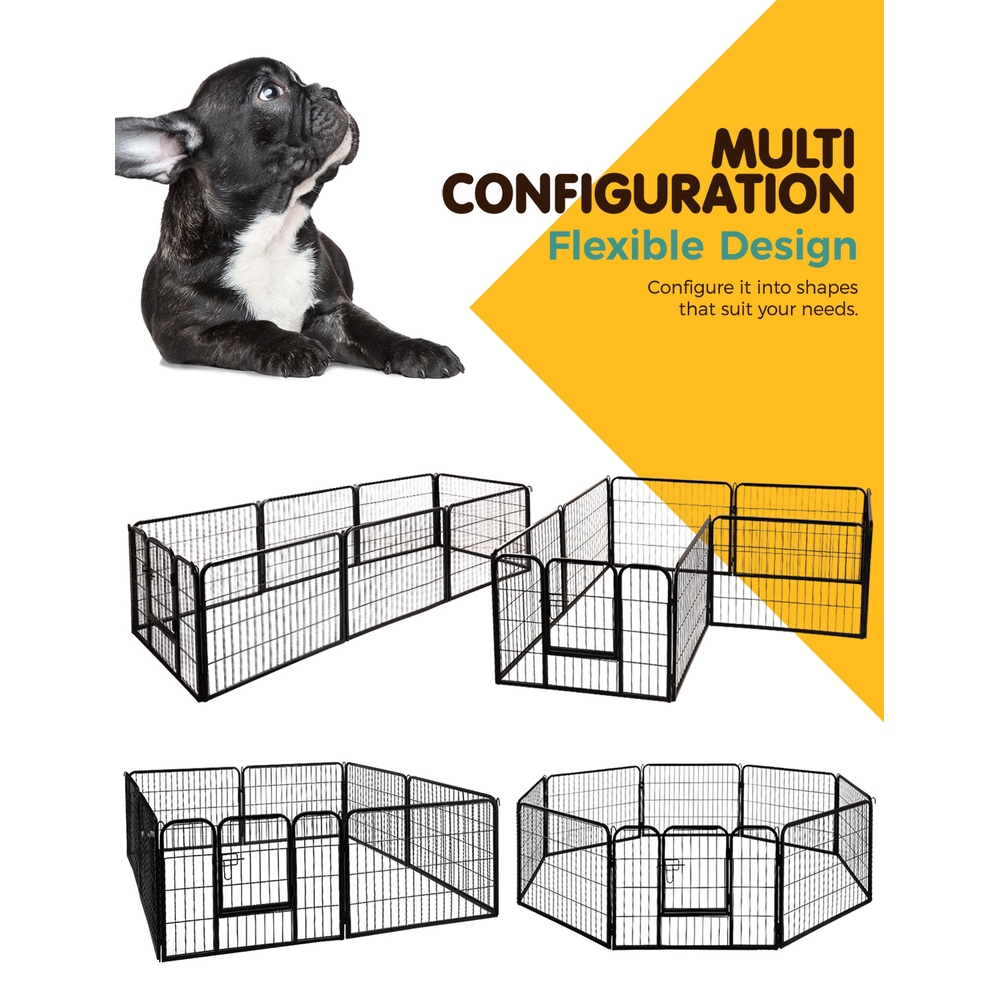i.Pet 8-Panel Dog Playpen Exercise Cage Enclosure view 3