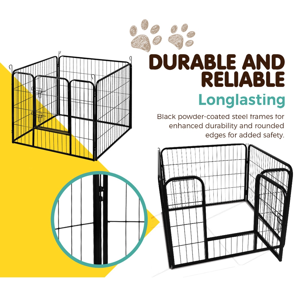 i.Pet 8-Panel Dog Playpen Exercise Cage Enclosure view 5