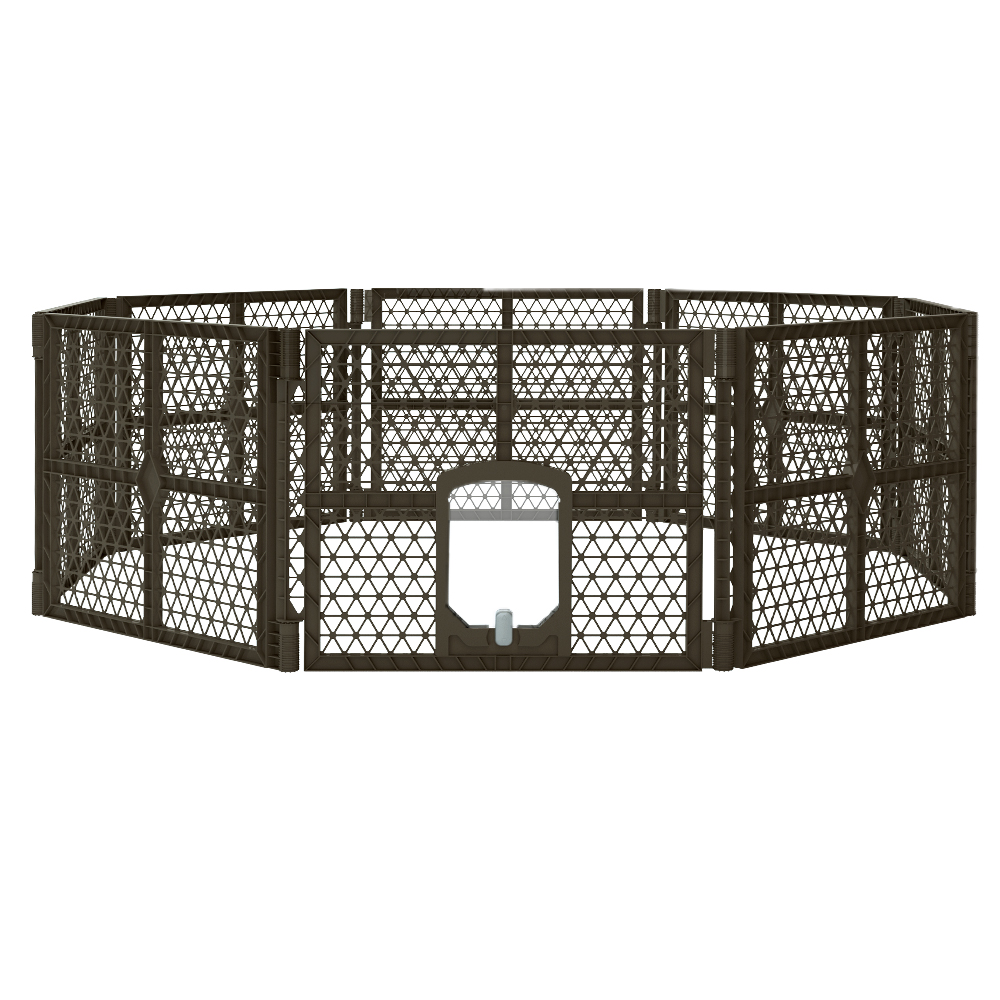 i.Pet Plastic Dog Play Pen Enclosure Pet Fence view 3
