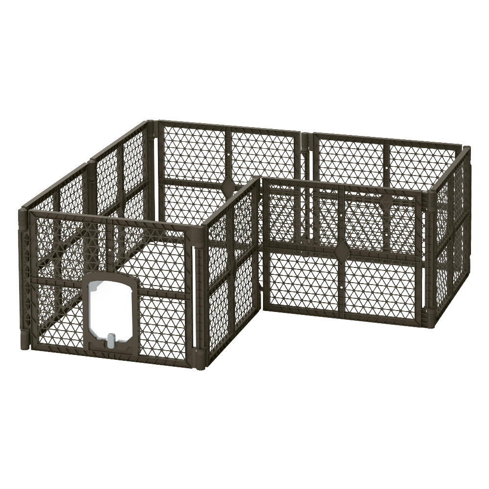 i.Pet Plastic Dog Play Pen Enclosure Pet Fence view 4