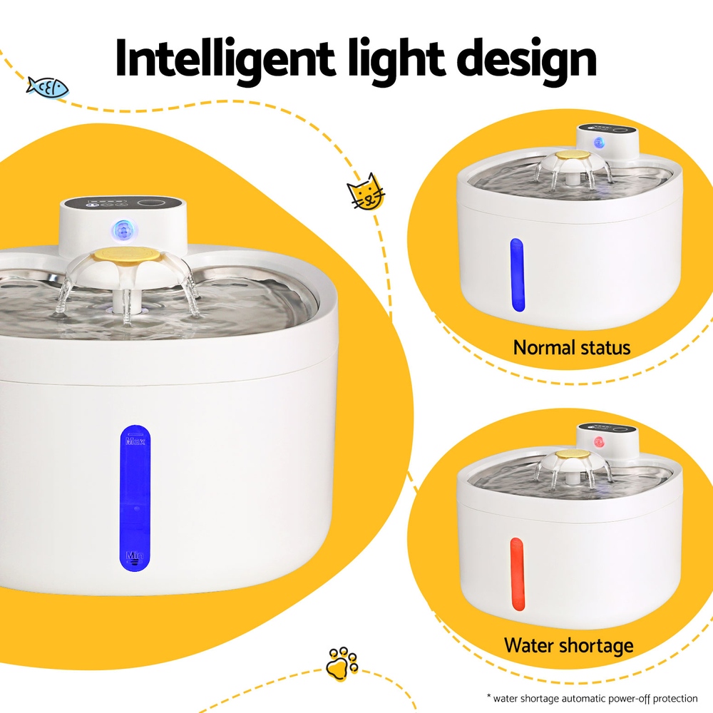 i.Pet Automatic Pet Feeder Motion Sensor White view 5
