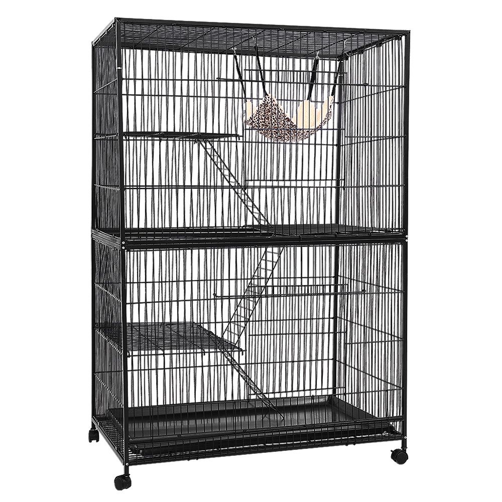 i.Pet Rabbit Cage 142cm 4-Level Hutch