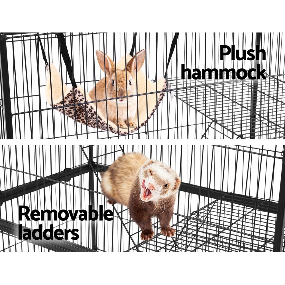 i.Pet Rabbit Cage 142cm 4-Level Hutch view 5