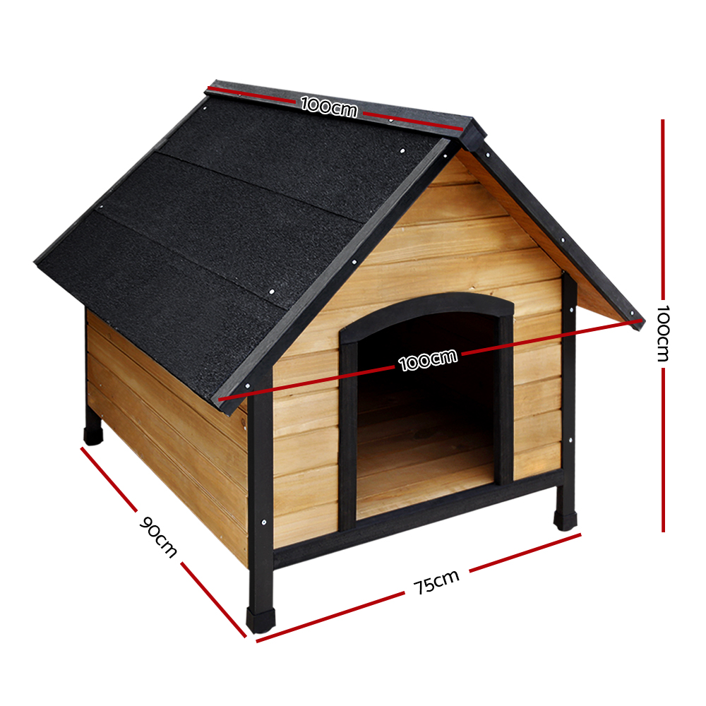 i.Pet Extra Large Dog Kennel Wooden Cabin Waterproof view 2