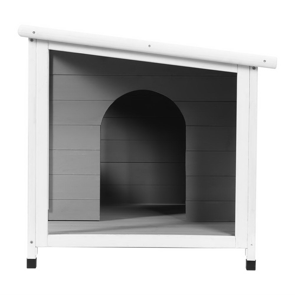 i.Pet Large Dog Kennel Wooden Cabin Log view 4