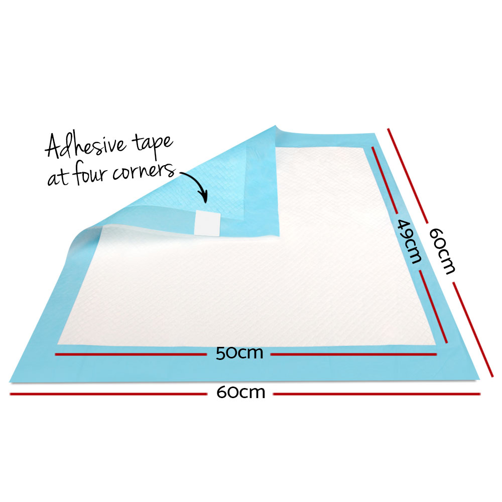 i.Pet Pet Training Pads Super Absorbent 60x60cm view 2